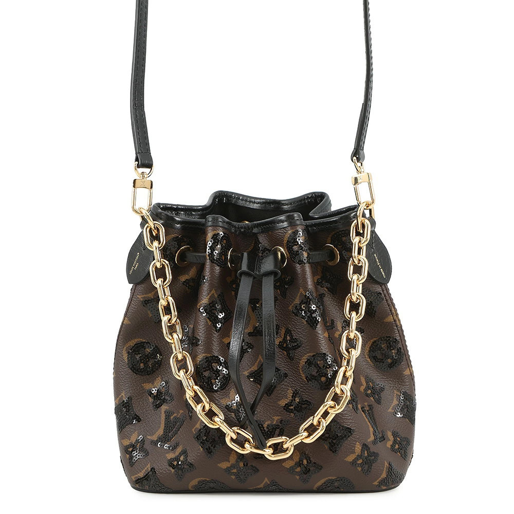 Louis Vuitton Monogram Sequin Shoulder Bag Noe